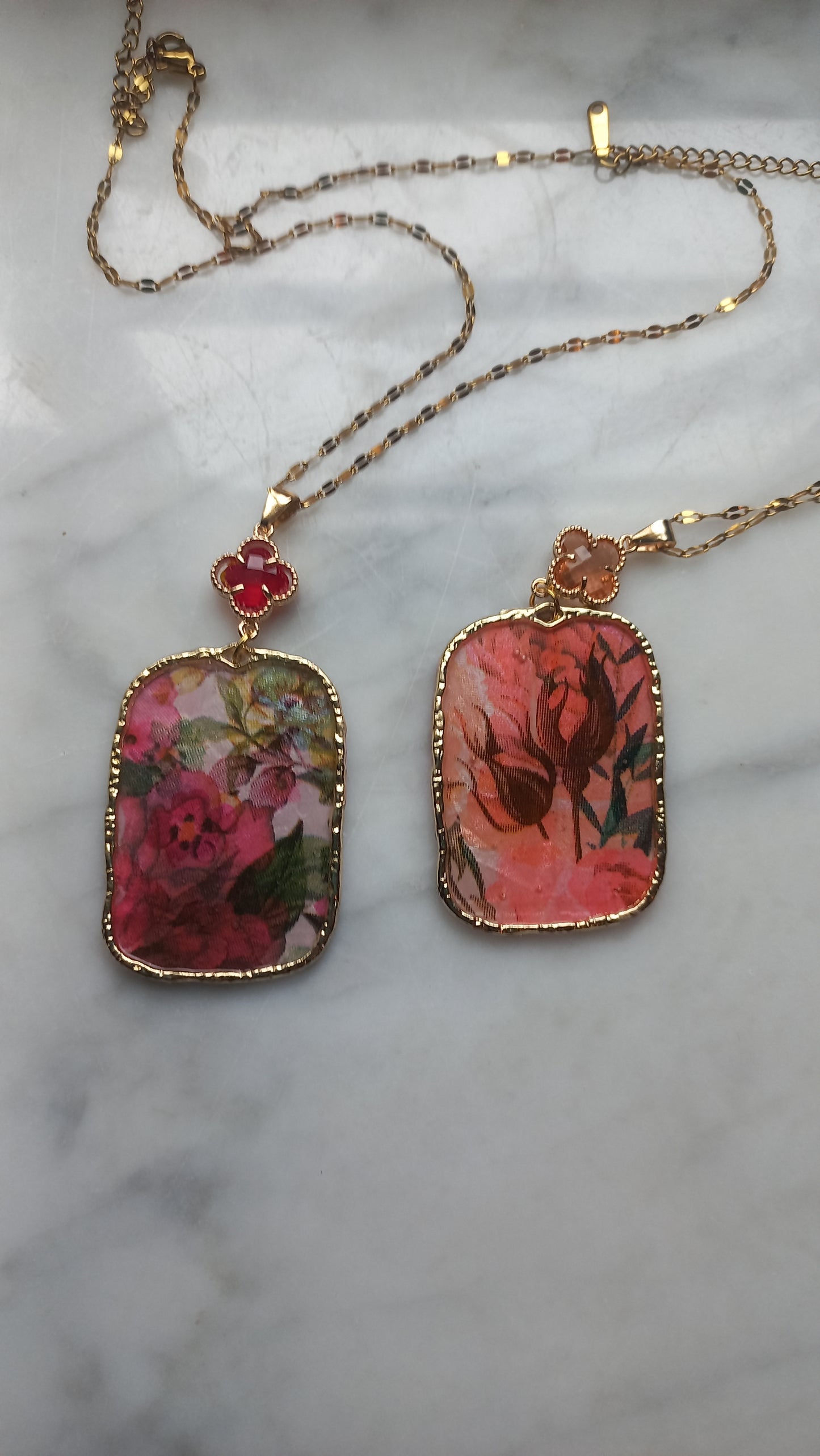 Spring/Summer Flower pendants