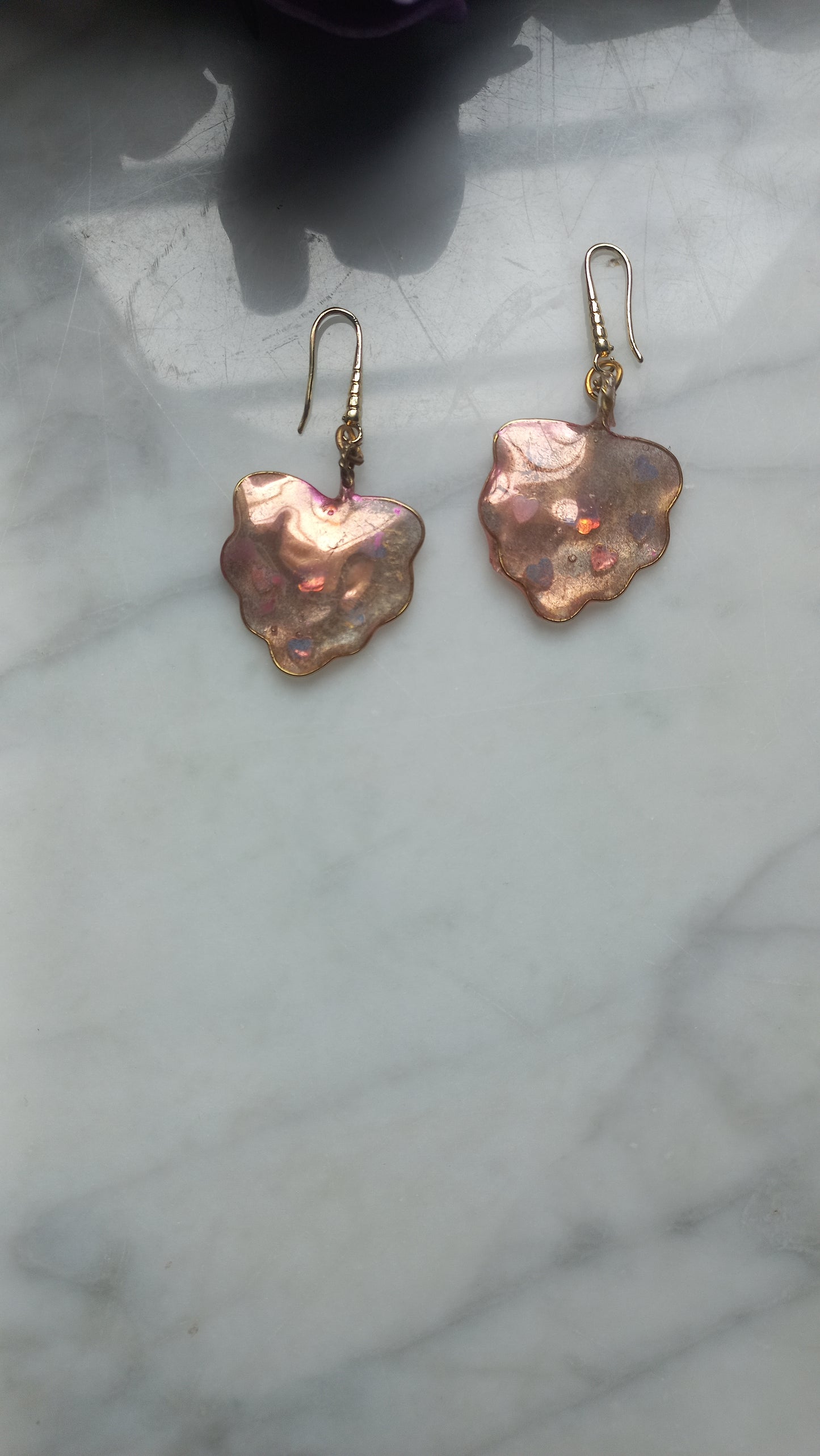 Amber resin |earrings