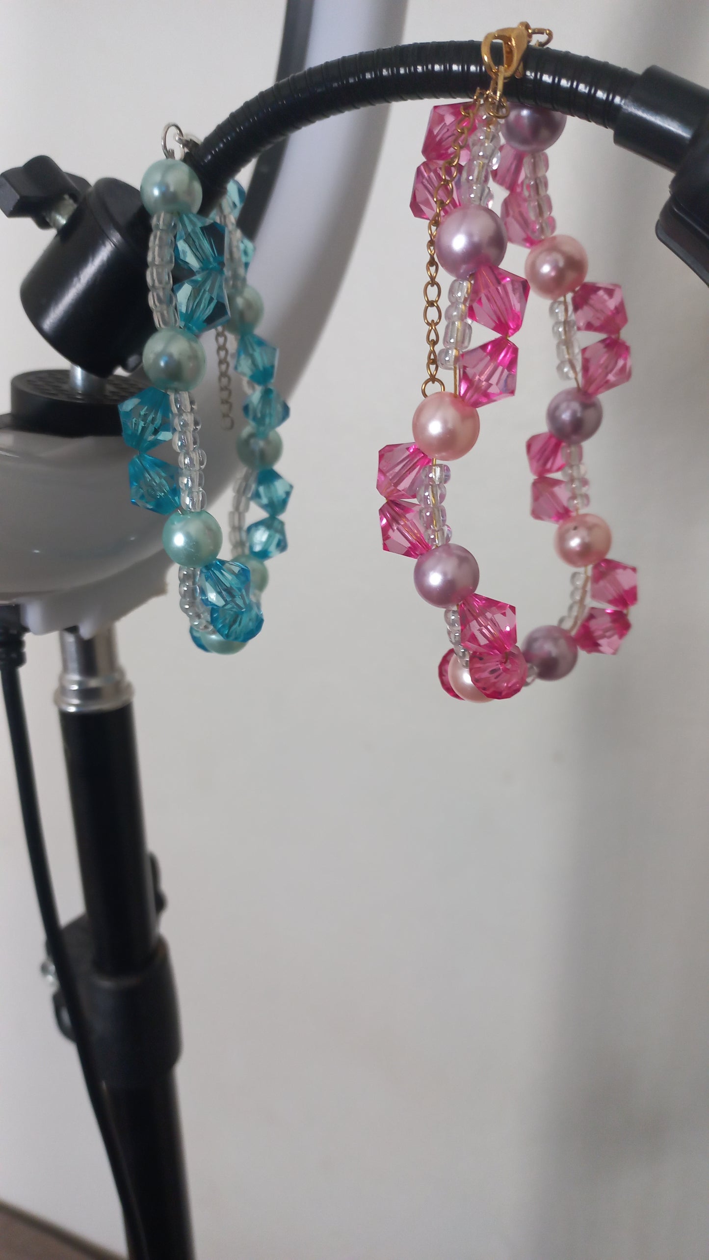 Bycone & Pearl bead bracelets